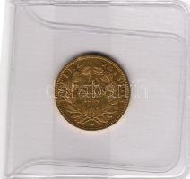 Franciaország / Frankreich 1854. 20 Francs aranypénz / Gold KM781.1 6,4516g (0,900) nagyon szép / sehr schön