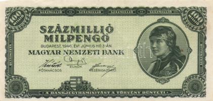 1936-1946. 10P + 20P + 50P + 100.000MP + 1.000.000.000MP + 10.000BP + 10.000.000BP T:I-,II(II-)