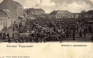 Veszprém hetivásár a gabonapiacon (b)