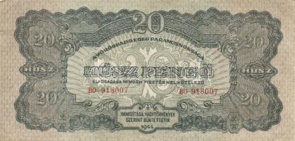 1944. 1P, 2P, 5P, 10P, 20P, 50P, 100P "A Vöröshadsereg Parancsnoksága" sor! T:II,II-,(III)