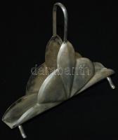 1937-1966 Ezüst (Ag) szalvétatartó 800/1000-es magyarországi tisztaságjelzéssel / 
Silver table napk...