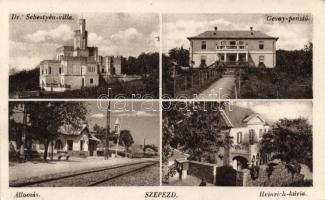 Balatonszepezd vasútállomással