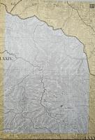 Erdély és a Részek térképe és helységnévtára. Készült Lipszky János 1806-ban megjelent műve alapján....