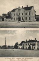 Götzendorf restaurant and railway station