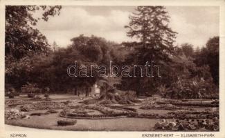 Sopron Erzsébet kert
