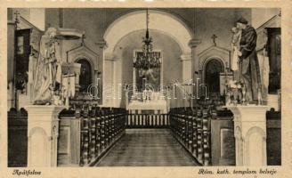 Apátfalva Katolikus templom belső