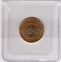 Franciaország / Frankreich 1876. 20 Francs aranypénz / Gold KM825 6,4516g (0,900) T: nagyon szép / sehr schön