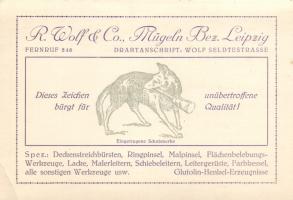 Wolf Cigaretta, advertisment (EB)