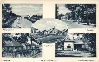 Balatonfenyves Forgách-nyaraló, Posta, nyaralók (EK)