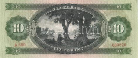 1969. 10Ft (3x) közeli sorszámúak is T:I(apró sarokhajlás)