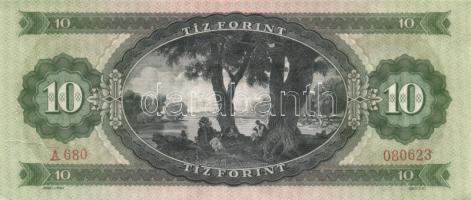 1969. 10Ft (3x) közeli sorszámúak is T:I(apró sarokhajlás)