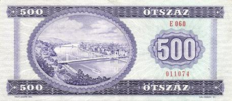 1990. 500Ft "E 060" T:II