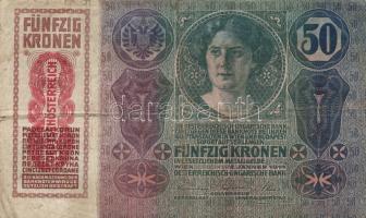 1912-17. 1K + 2K + 10K + 20K (2x) I. és II. típus + 50K + 100K legtöbb "Deutschösterreich"...