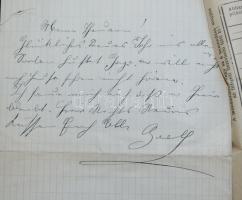 1944/1946 Általános munkaadói igazolvány a Nemzetközi Vöröskereszt pecsétjével, mellékelve egy lakás...