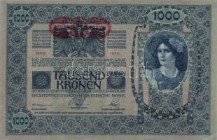 1902. 1000K "Deutschösterreich" felülbélyegzéssel T:II