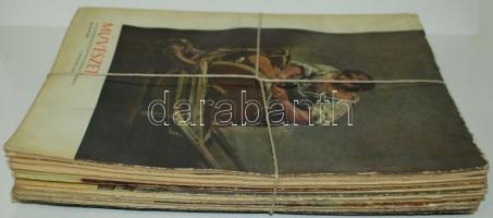 1964 A Magyar Képzőművészek Szövetségének Művészet c. folyóirat 8db klf száma