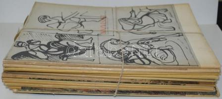 1965 A Magyar Képzőművészek Szövetségének Művészet c. folyóirat 11db klf száma