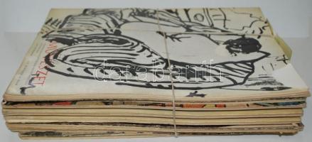 1966 A Magyar Képzőművészek Szövetségének Művészet c. folyóirat teljes évfolyama (12db szám)