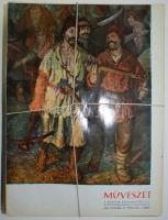 1963 A Magyar Képzőművészek Szövetségének Művészet c. folyóirat 10db klf száma