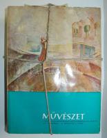 1960-1961 A Magyar Képzőművészek Szövetségének Művészet c. folyóirat 11db klf száma