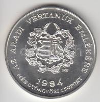 Bognár György (1944-) 1994. "MÉE Gyöngyösi Csoport - Aradi Vértanúk / Leiningen-Westerburg Káro...