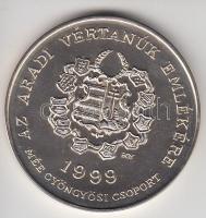 Bognár György (1944-) 1999. "MÉE Gyöngyösi Csoport - Aradi Vértanúk / Kiss Ernő" Ag(0.640)...