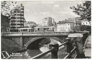1959 Magyar jégkorong-válogatott tagjai által küldött képeslap a játékosok aláírásaival Bukarestből