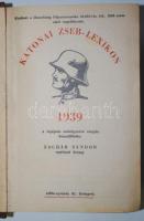 Katonai zseb-lexikon 1939. A legújabb szabályzatok alapján összeáll.: Zachár Sándor. Bp., Attila nyomda