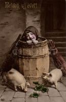 New Year, chimney sweeper