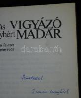 5db klf témájú dedikált könyv: A lélek derűje, Mai magyar művészet, Vigyázó madár, Bokbűvölet, Túlél...