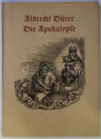 Albrecht Dürer: Die Apokalypse. 12 metszet képét tartalmazó igényes album. Berlin 1958. 20x30 cm
