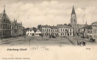 Bohumín, Oderberg main square
