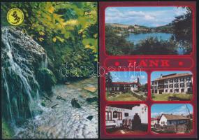 Kb 200 db modern, magyar városképes lap, közte néhány motívumlappal