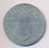 Ausztria/magyar verdejel 1787B 10Kr Ag II.József T:3