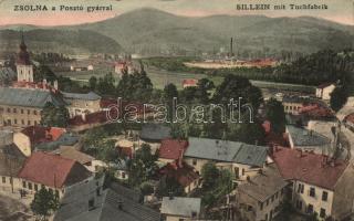 Zsolna with textile factory (EK)