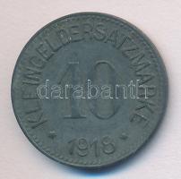 Német Birodalom/Weimari Köztársaság/Hof 1918. 10Pf T:2- Germany/Weimar Republic/Hof 1918. 10 Pfennig C:VF