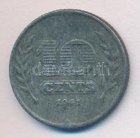 Hollandia 1941. 10c T:2- Netherlands 1941. 10 cents C:VF