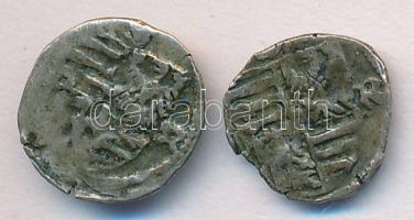 1387-1427. Parvus Ag "Zsigmond" (2x) T:2-,3 Huszár 580.,Unger I.: 451.