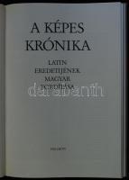 Képes Krónika I-II. Hasonmás kiadás és kísérőkötet a magyar fordítással. Bp., 1987, Helikon. Díszdob...