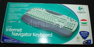 Logitech márkájú számítógép billentyűzet újszerű állapotban eredeti dobozában