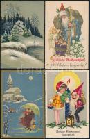 10 db háború előtti, karácsonyi üdvözlőlap