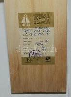 Hordószállító fa figura 18x11x7cm