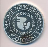 1984. 500Ft Ag "Nők évtizede" T:PP