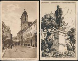 Székesfehérvár - 2 db régi városképes lap