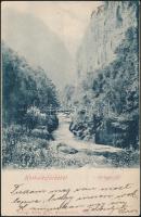 Herkulesfürdő - 2 db régi városképes lap