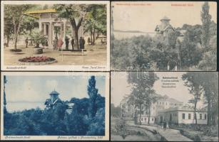 4 db régi balatoni képeslap