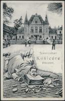 Kassa - 3 db régi városképes, egyik So.Stpl