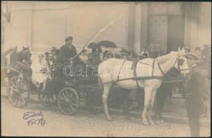 17 db régi városképes lap a történelmi Magyarország területéről