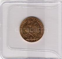 Franciaország / Frankreich 1912. 20 Francs aranypénz / Gold KM857 6,4516g (0,900) kifogástalan / vorzüglich