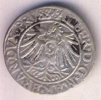 Német Államok / Poroszország 1538. 1Gr Ag "Albrecht Hohenzollern" T:2- German States / Prussia 1538. 1 Groschen Ag "Albrecht Hohenzollern" C:VF